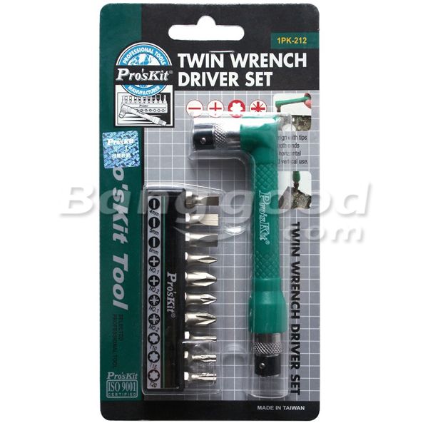 Proskit-1PK-212-11Pcs-Driver-Heads-with-L-Style-Dual-End-Wrench-Driver-921880