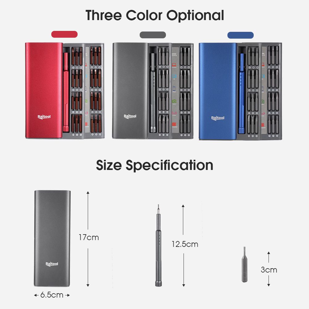 Raitool-48-In-1-Multi-purpose-Precision-Screwdriver-Set-S2-Steel-Bits-Repair-Tools-1661602