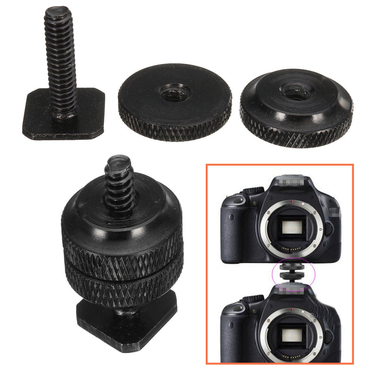Dual-Nuts-Metal-Tripod-Mount-Screw-to-Flash-Camera-Light-Stand-Hot-Shoe-Adapter-1132915