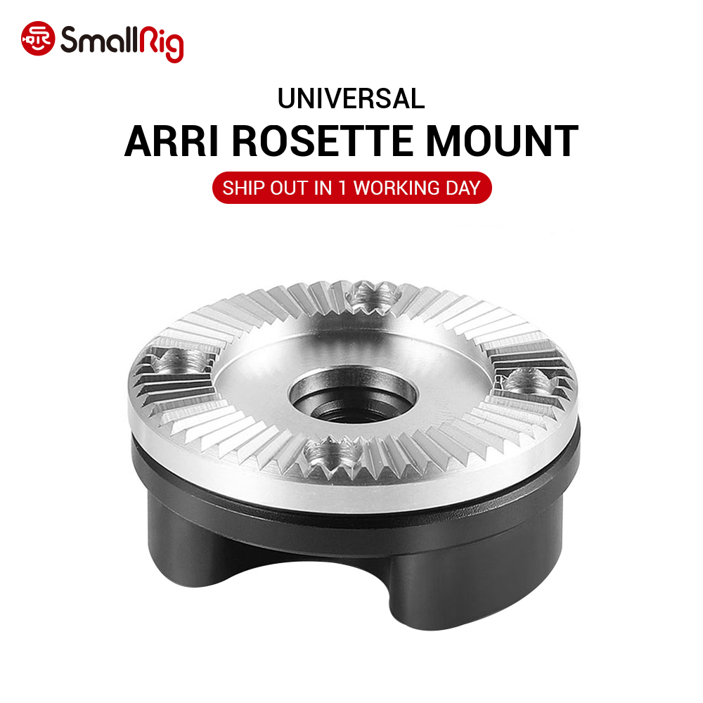 SmallRig-1939-ARRI-Standard-ARRI-Rosette-Mount--M6-Thread-318-Diameter-for-DSLR-Camera-for-Camera-Wo-1733570