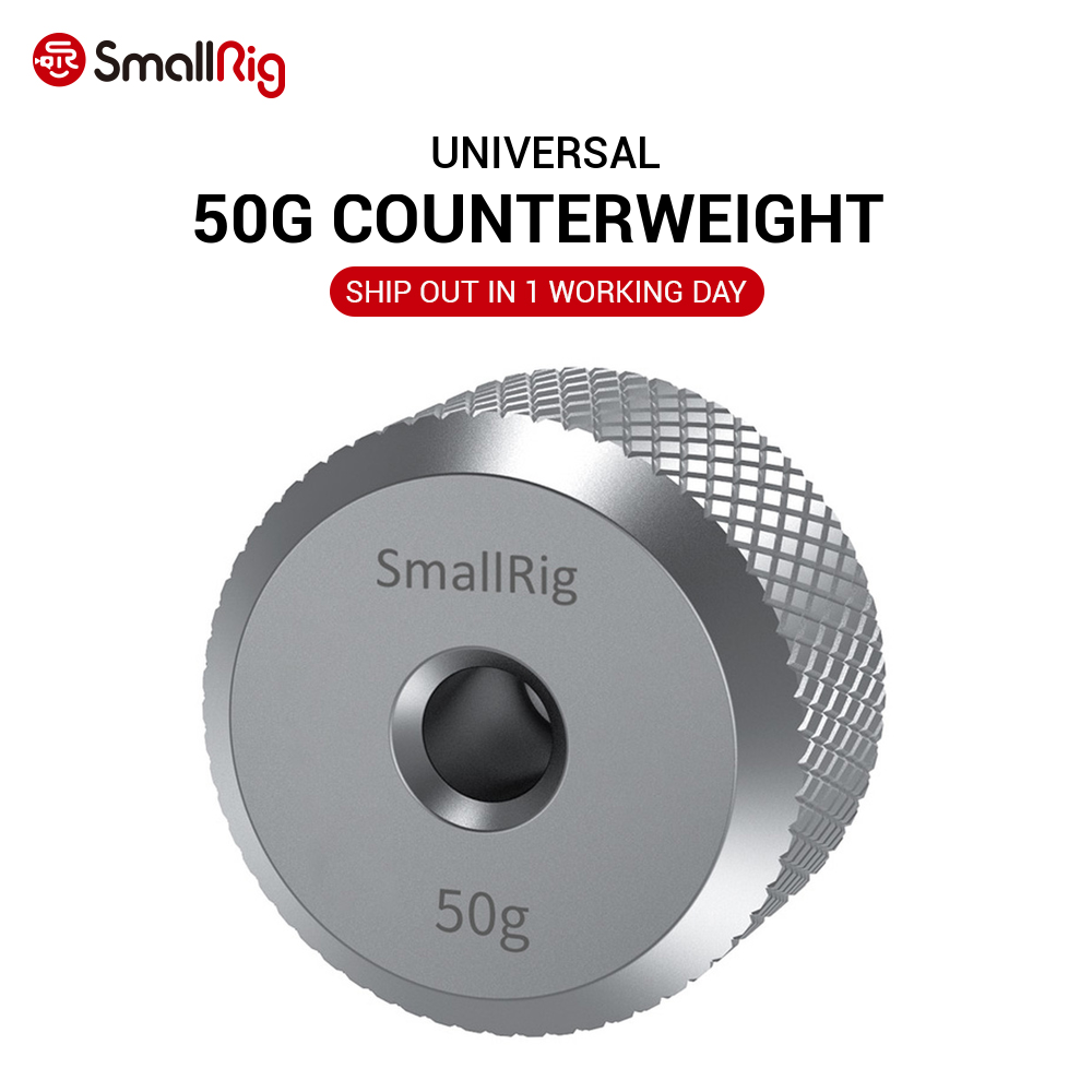 SmallRig-2459-Counterweight-for-DJI-Ronin-S-Ronin-SC-Zhiyun-Tech-Gimbal-Stabilizers-W-14-inch-Thread-1730358