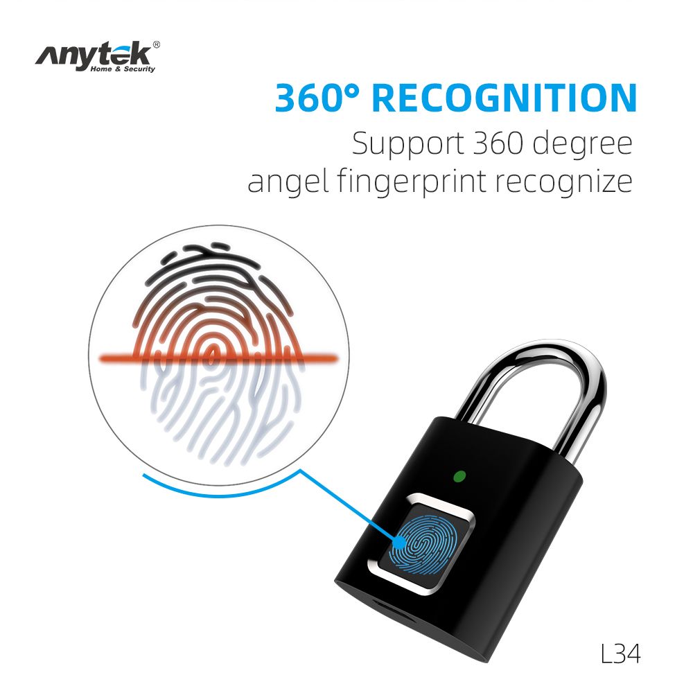 Anytek-L34-MINI-Fingerprint-Lock-Rectangular-Intelligent-Automatic-Fingerprint-Lock-Padlock-Intellig-1608357