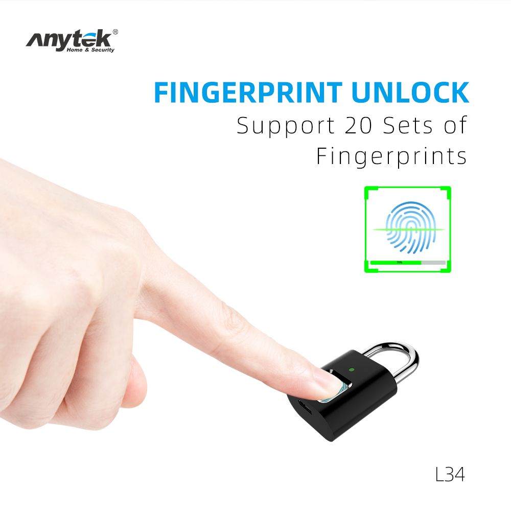 Anytek-L34-MINI-Fingerprint-Lock-Rectangular-Intelligent-Automatic-Fingerprint-Lock-Padlock-Intellig-1608357
