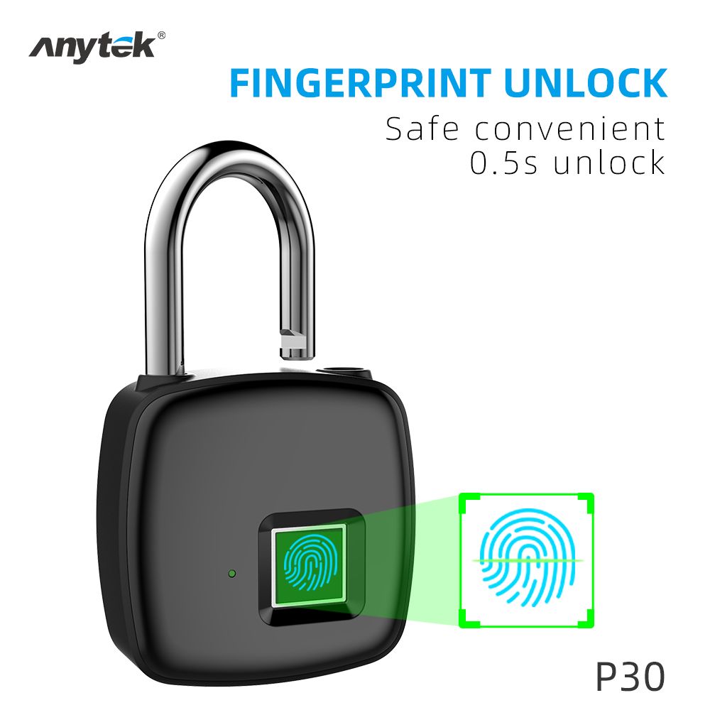 Anytek-P30-Fingerprint-Lock-Electronic-Smart-Lock-USB-Rechargeable-Fingerprint-Padlock-Quick-Unlock--1596319