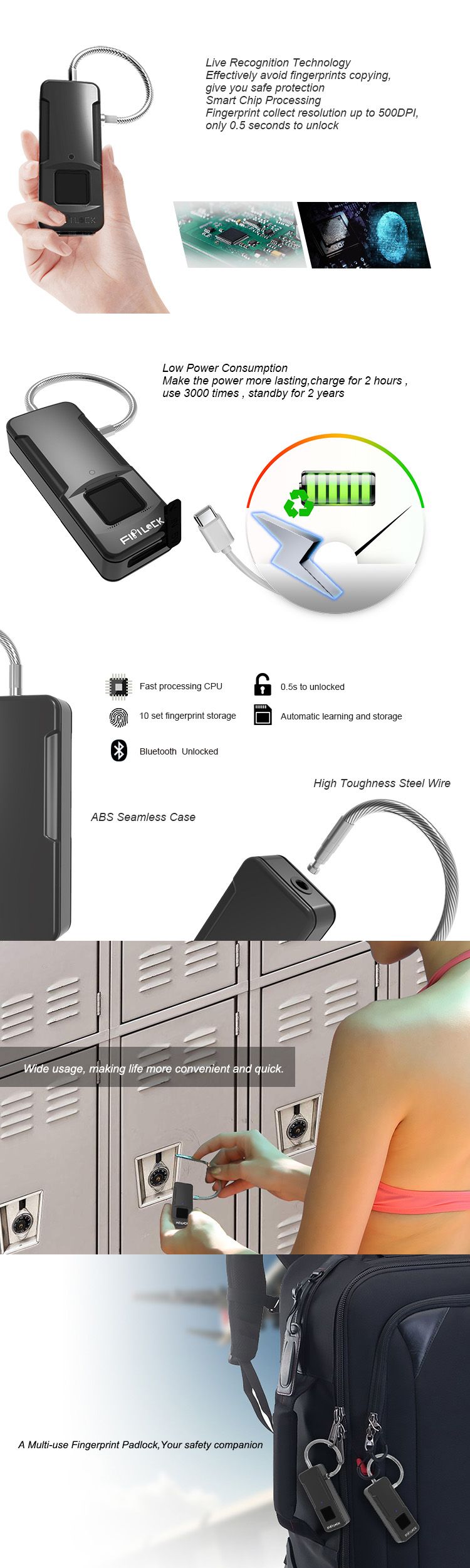 FipiLock-FL-P4-Pearl-BlackSilver-Ip65-Outdoor-Waterproof-Plastic-Fingerprint-Lock-Biometric-Padlock--1551233