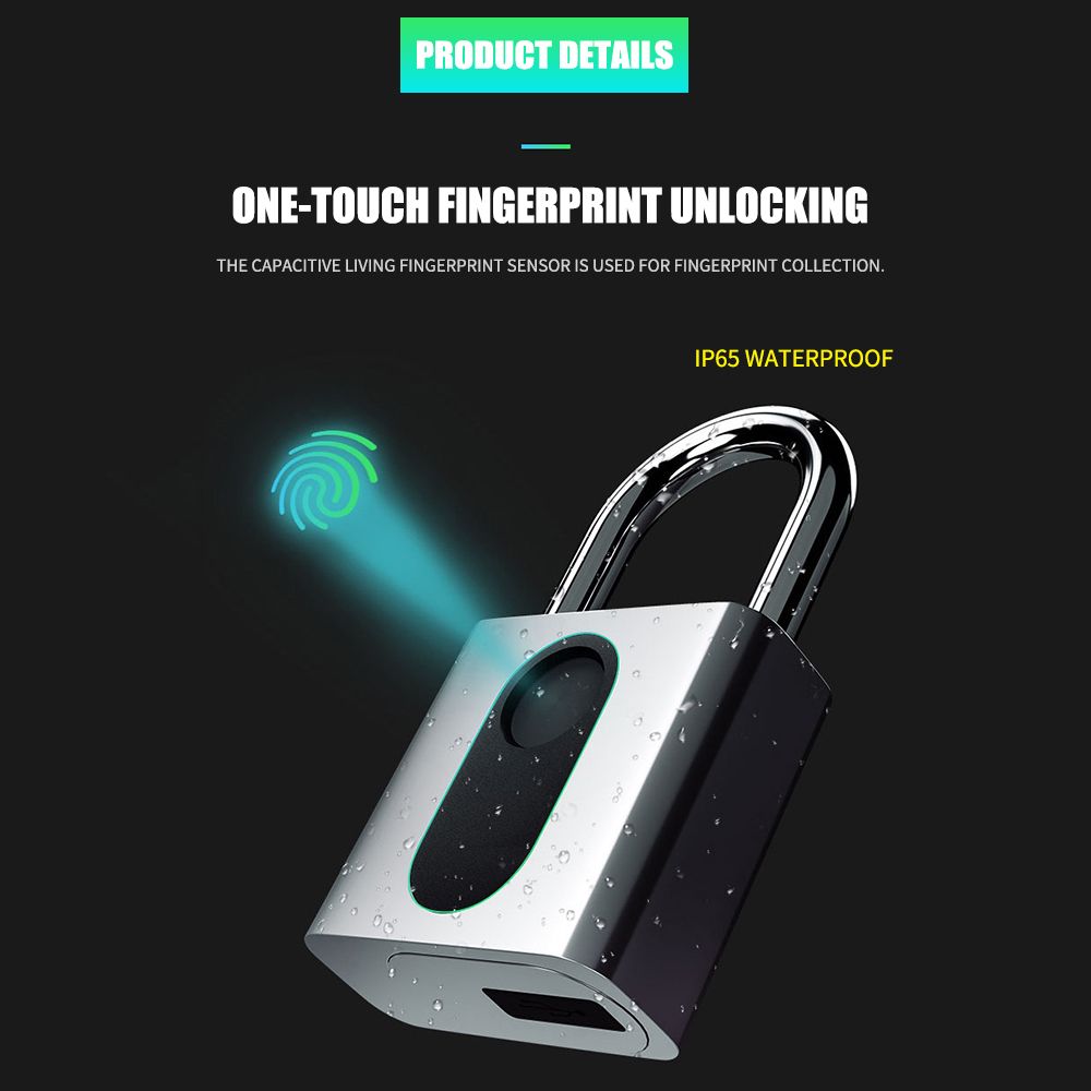 GS40F-Smart-Fingerprint-Padlock-USB-Rechargeable-IP65-Waterproof-Anti-Theft-Security-Padlock-Luggage-1623800