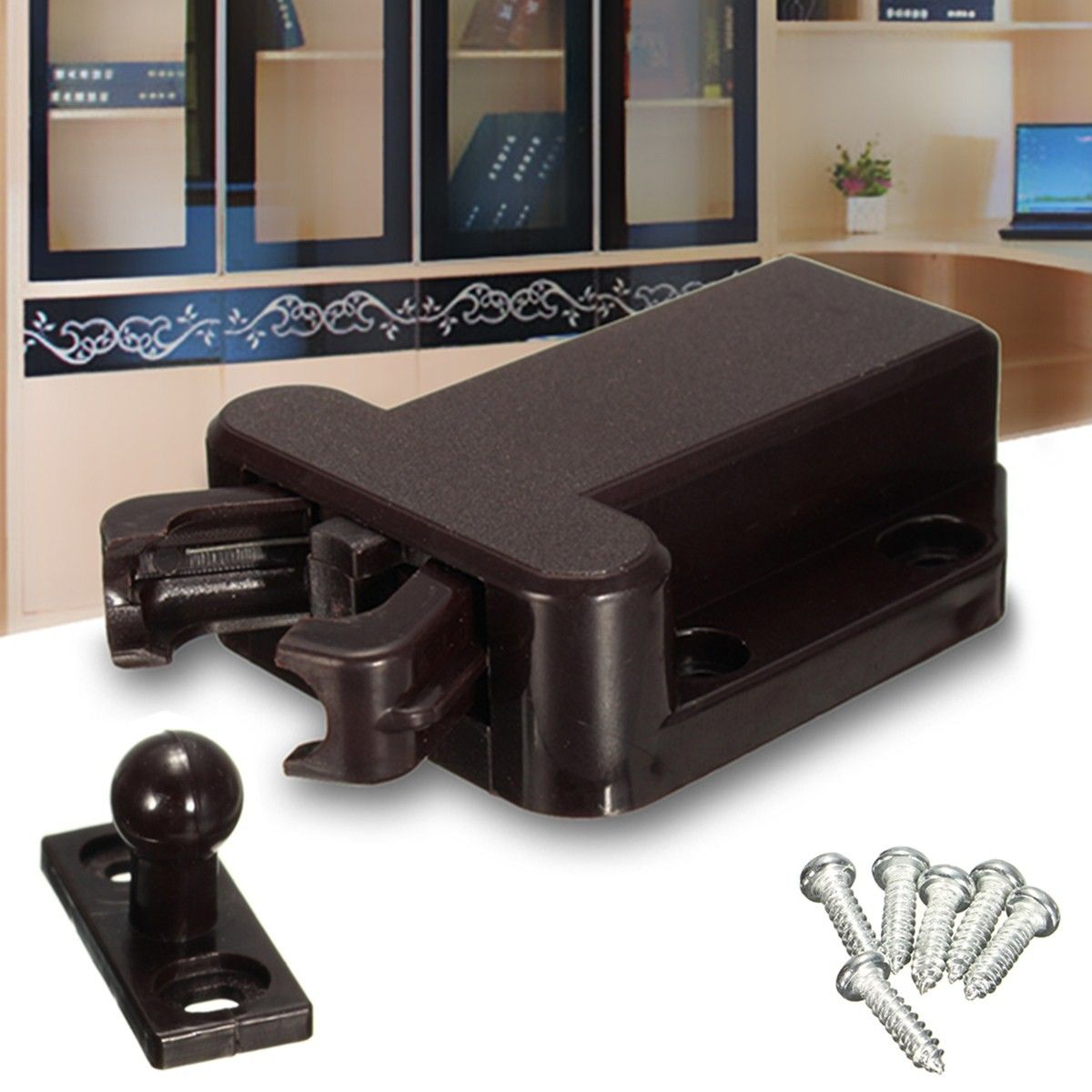 Push-To-Open-Beetles-Lock-Drawer-Cabinet-Latch-Catch-Touch-Release-Kitchen-Cupboard-1026642