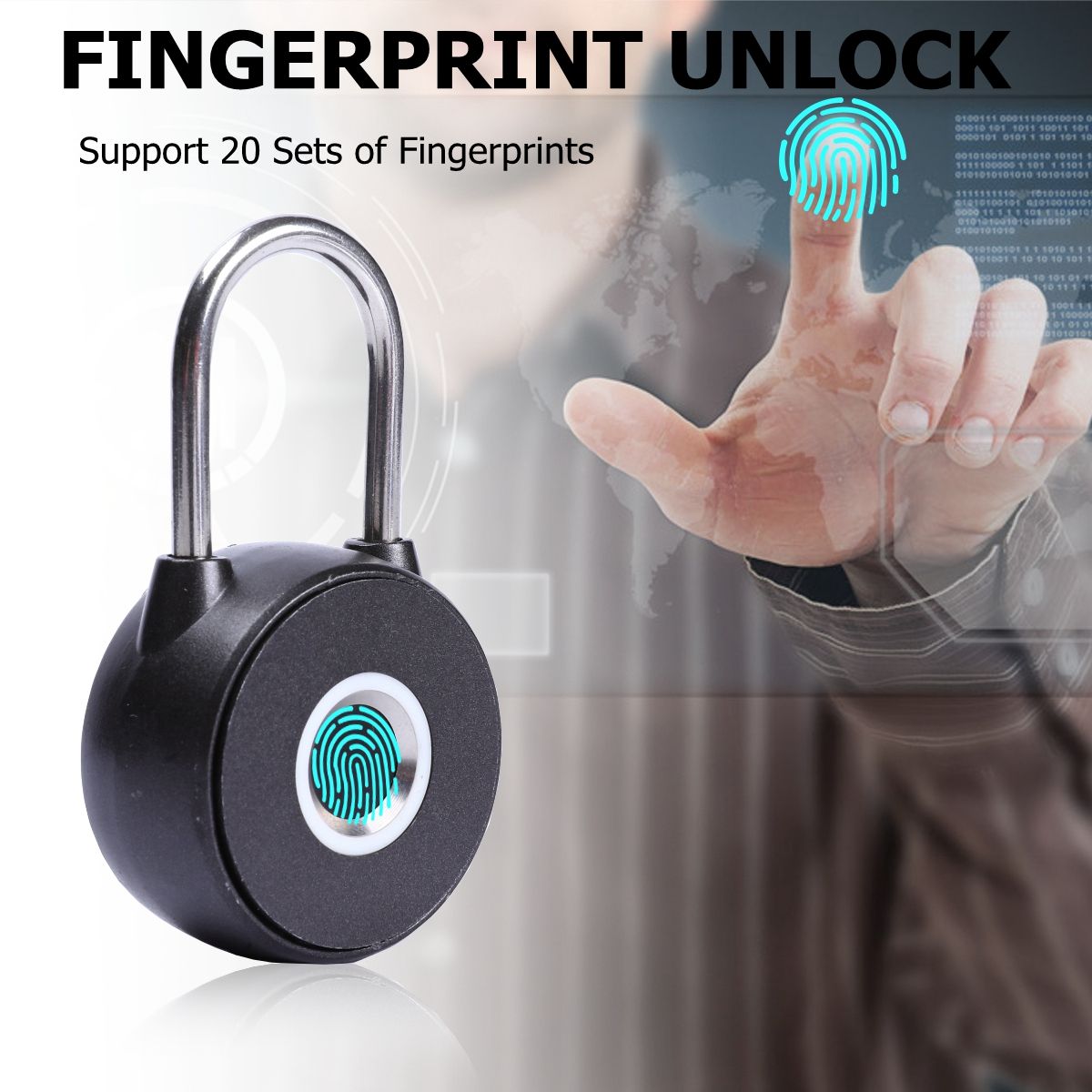 Smart-Fingerprint-Padlock-Keyless-USB-Charge-Lock-Waterproof-Door-Luggage-Case-Security-Lock-1626929