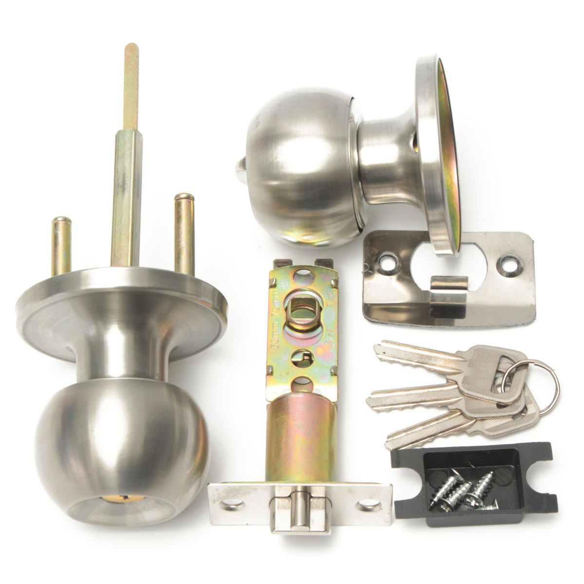 Stainless-Steel-Bathroom-Round-Door-Knobs-Set-Handle-Entrance-Lock-With-Key-1029755