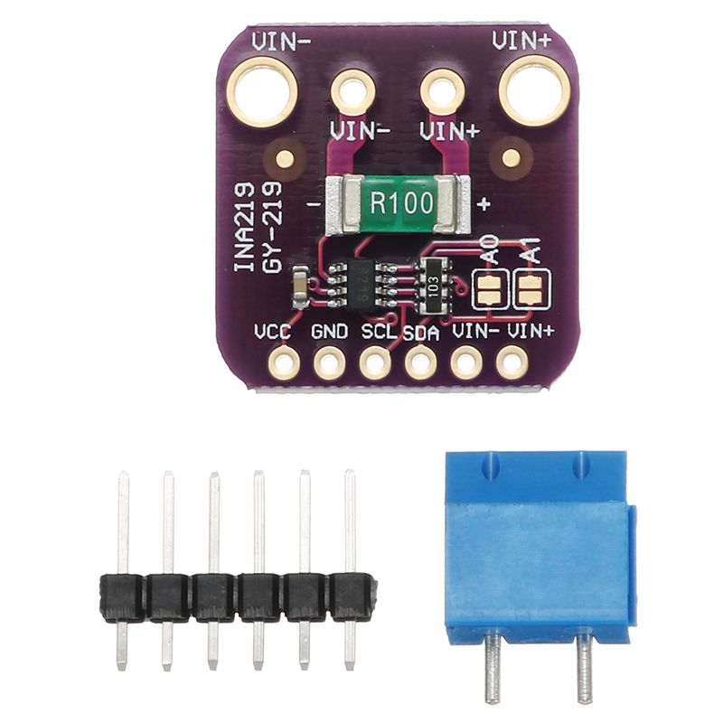 10Pcs-GY-INA219-High-Precision-I2C-Digital-Current-Sensor-Module-1287321