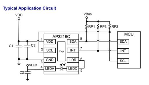 10pcs-CJMCU-3216-AP3216-Distance-Sensor-Photosensitive-Tester-Digital-Optical-Flow-Proximity-Sensor--1652484