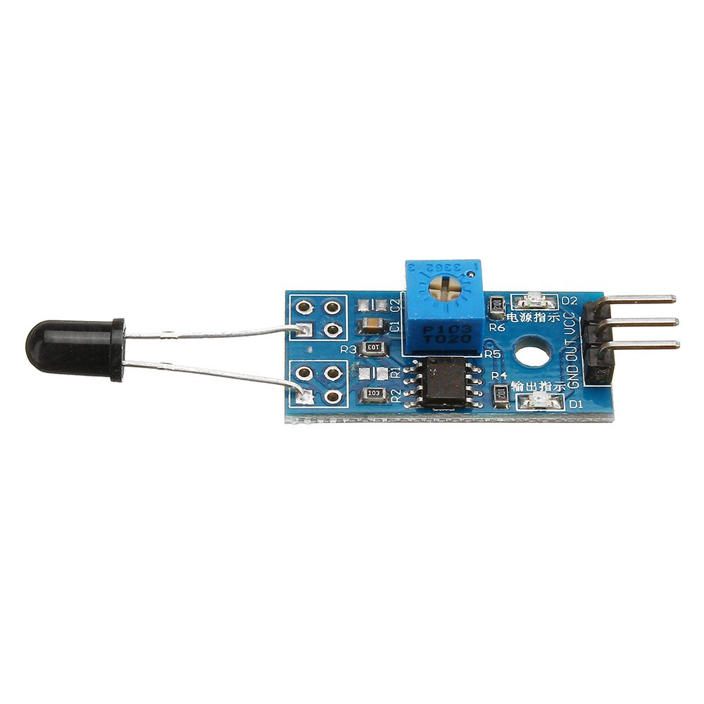 10pcs-LM393-3-Pin-IR-Flame-Detection-Sensor-Module-Fire-Detector-Infrared-Receiver-Module-1392054