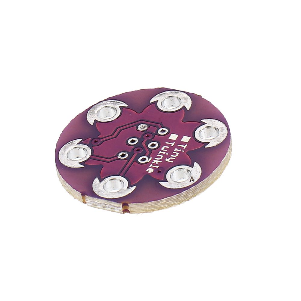 10pcs-LilyTiny-LilyPad-Development-Board-Wearable-E-textile-Technology-with-ATtiny-Microcontroller-1600127