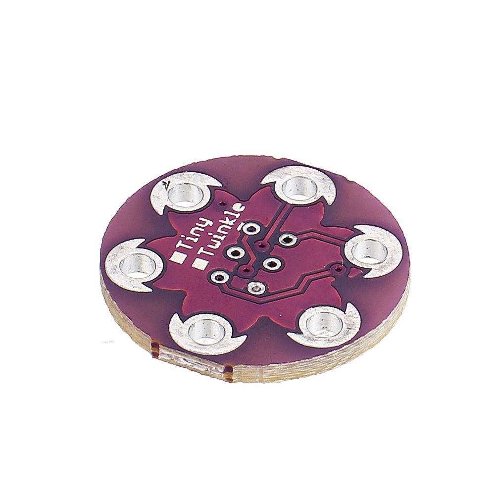 10pcs-LilyTiny-LilyPad-Development-Board-Wearable-E-textile-Technology-with-ATtiny-Microcontroller-1600127