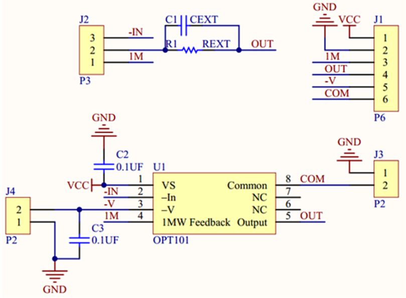 20pcs-OPT101-Illumination-Sensor-Light-Intensity-Sensor-Module-Monolithic-Photodiode-1607605