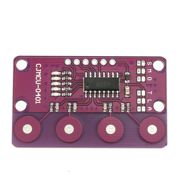 3Pcs-CJMCU-0401-4-bit-Button-Capacitive-Touch-Proximity-Sensor-With-Self-locking-Function-Module-1136408