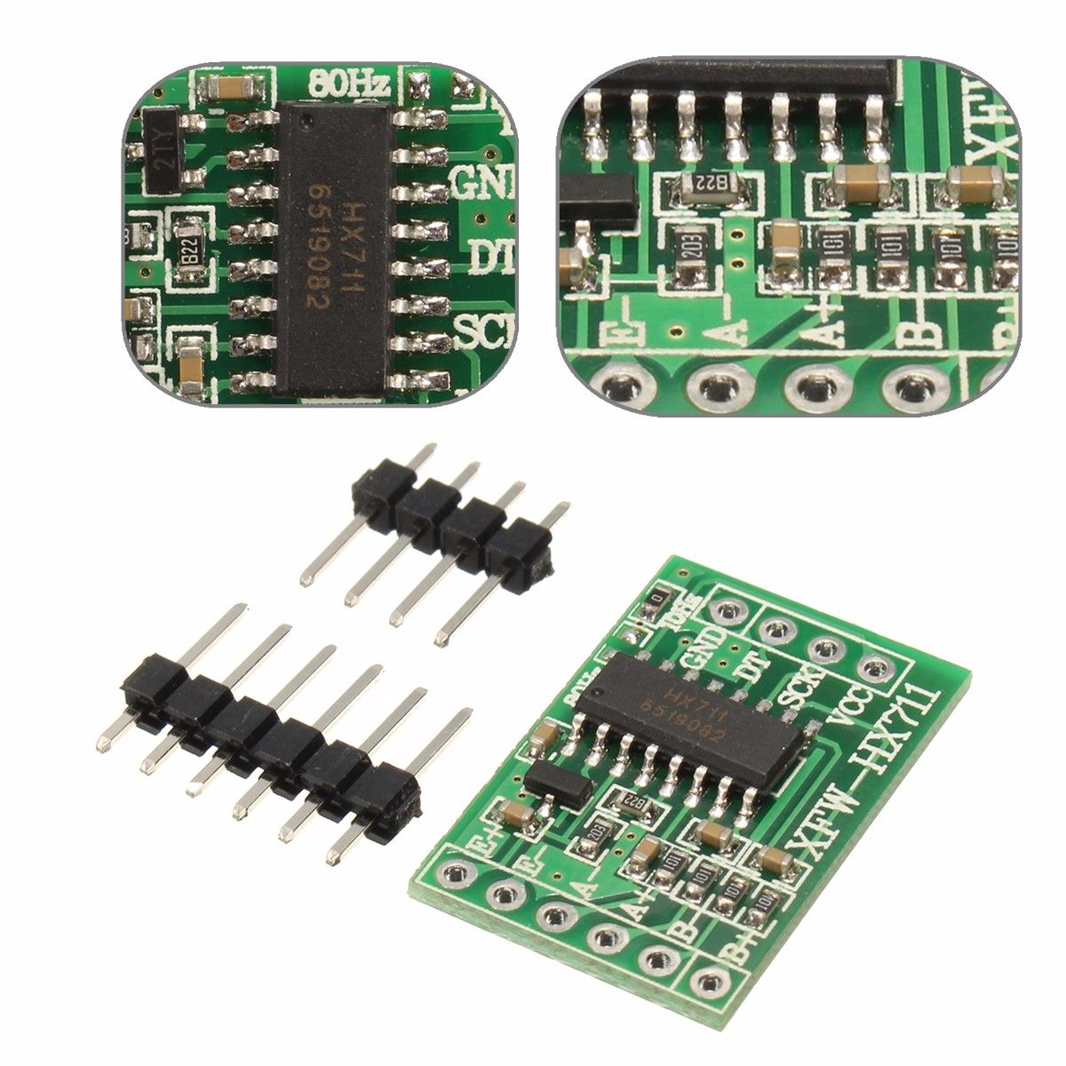 5pcs-AD-Weighing-Sensor-Module-Dual-channel-24-bit-AD-Conversion-HX711-Shieding-1355710