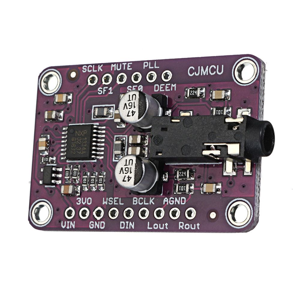 CJMCU-1334-UDA1334A-I2S-Audio-Stereo-Decoder-Module-Board-33V---5V-CJMCU-for-Arduino---products-that-1296295