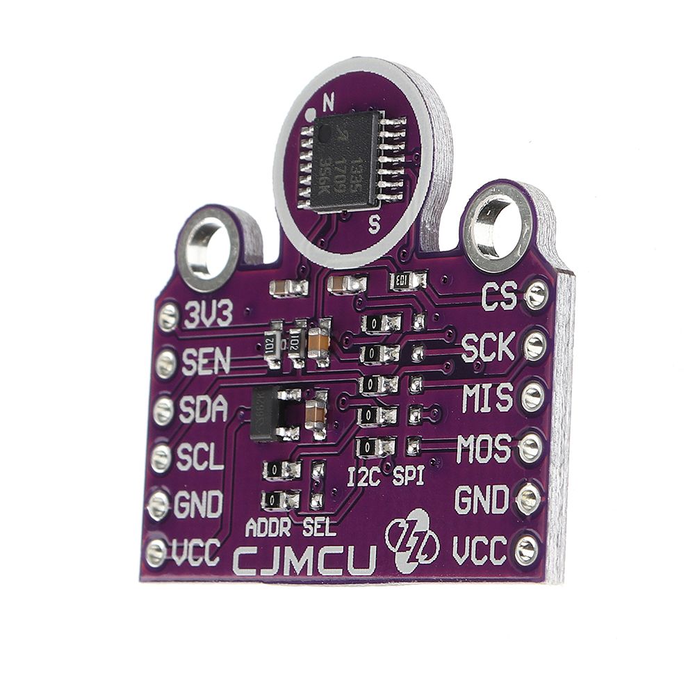 CJMCU-1335-Hall-Effect-360deg-Non-Contact-X-Y-Plane-Angle-Sensor-Module-33V5V-I2C-SPI-1316187