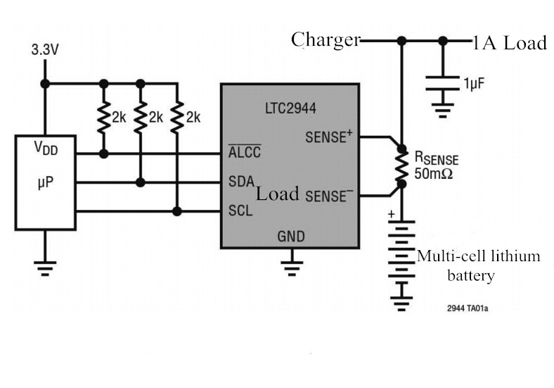 CJMCU-294-LTC2944-Battery-Temperature-Measuring-Module-60V-Voltage-and-Current-Measurement-Meter-1461327
