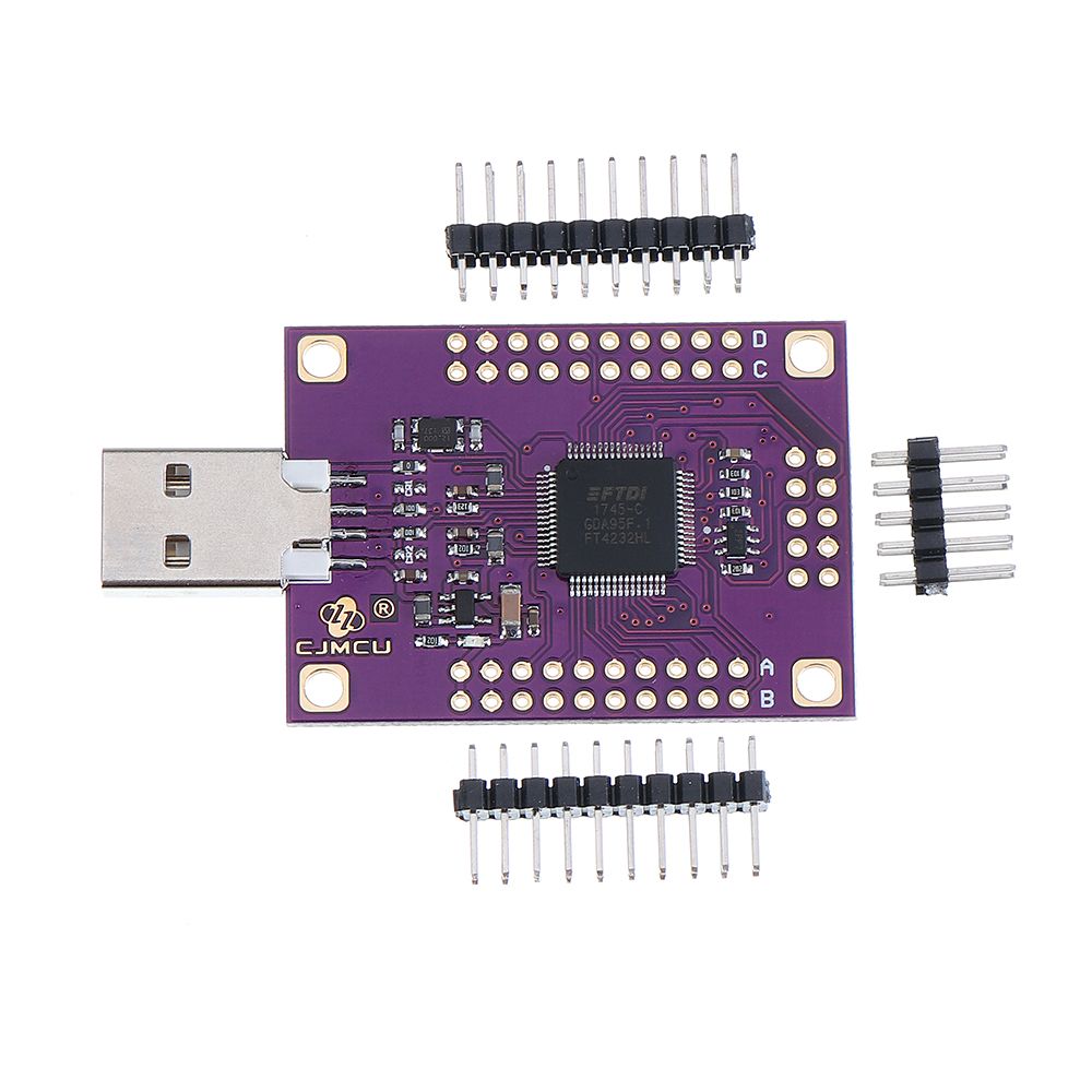 CJMCU-4232-FT4232HL-USB-to-RS232RS485RS422UARTJTAGSPII2C-Serial-Module-Board-1316198