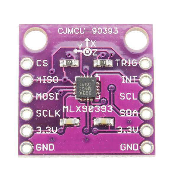 CJMCU-90393-MLX90393-Digital-3D-Hall-Sensor-Displacement-Angle-Rotate-3D-Position-1157097