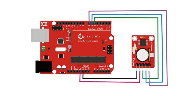 Keyes-Brick-DS1302-Real-time-Clock-Sensor-Module-Compatible-with-Micro-Bit-1717223