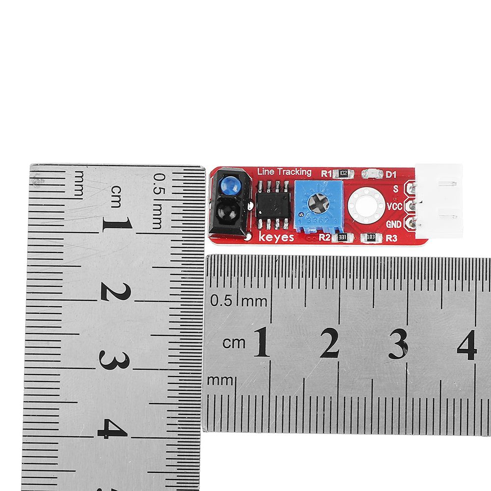 Keyes-Brick-Grayscale-SensorPad-hole-Anti-reverse-Plug-White-Terminal-TCRT5000-Sensor-Module-1730189