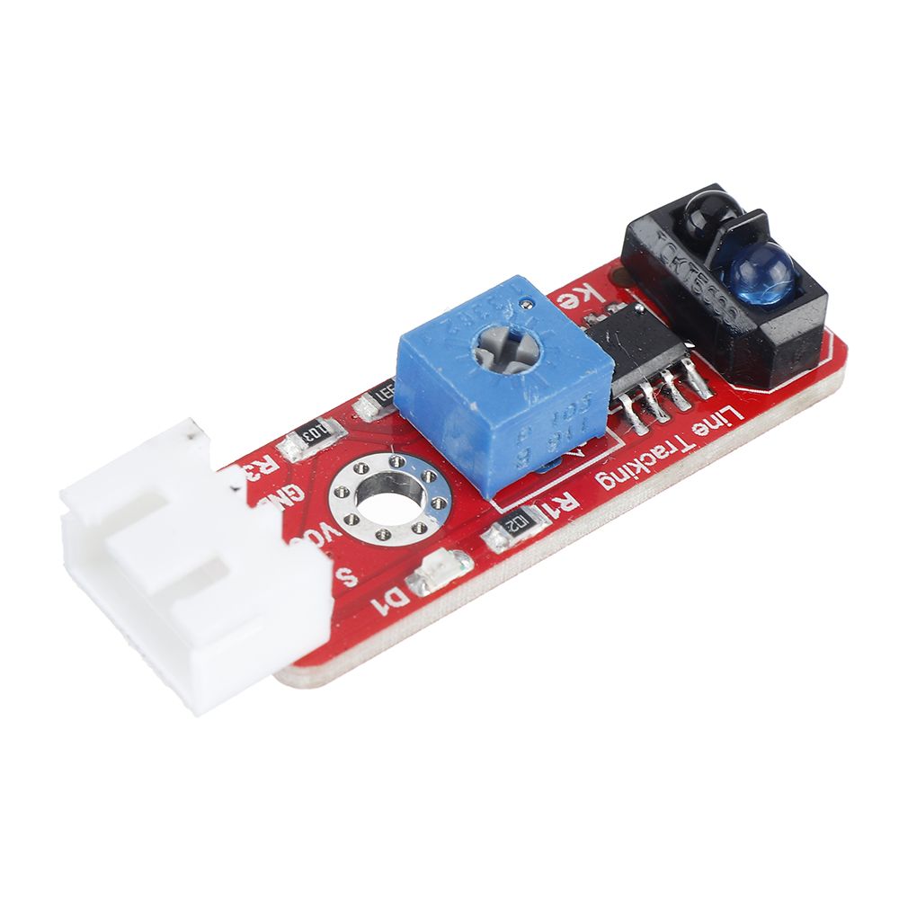 Keyes-Brick-Grayscale-SensorPad-hole-Anti-reverse-Plug-White-Terminal-TCRT5000-Sensor-Module-1730189