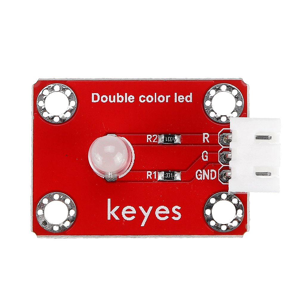 Keyes-Brick-Two-Color-LED-Module-pad-hole-Anti-reverse-Plug-White-Terminal-1729181