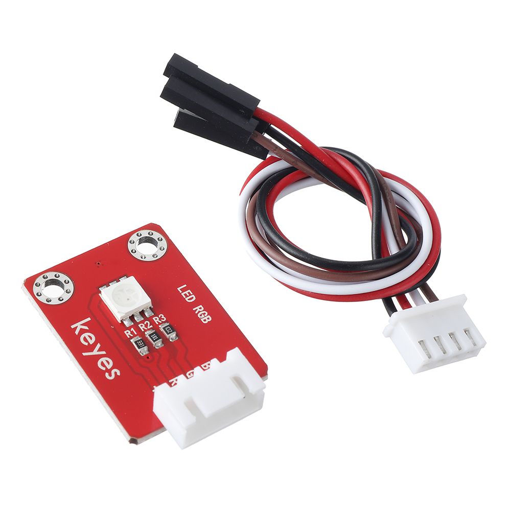 Keyes-Brick-Warn-Light-LED-RGB-Module-pad-hole-Anti-reverse-Plug-White-Terminal-Digital-Signal-1733346