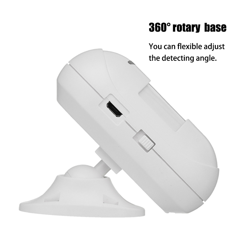 3V-IndoorOutdoor-ABS-Body-Infrared-Security-Motion-Detector-Sensor-360deg-Rotary-1267431