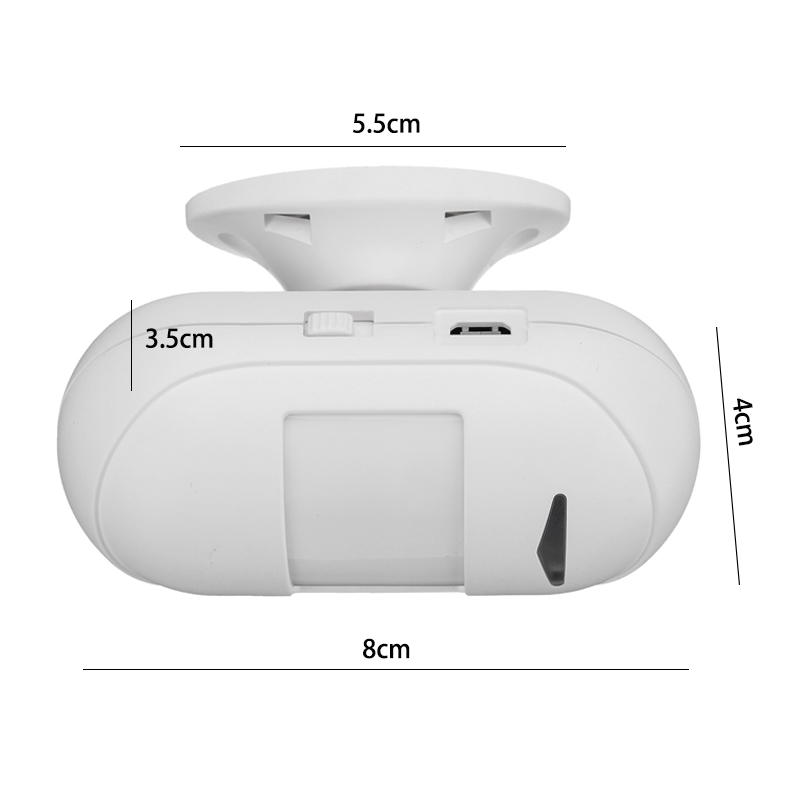 3V-IndoorOutdoor-ABS-Body-Infrared-Security-Motion-Detector-Sensor-360deg-Rotary-1267431