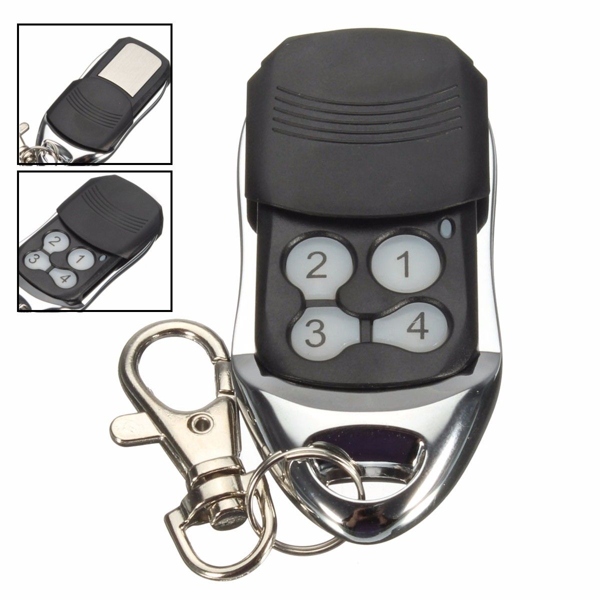 4-Button-433MHz-Black-Garage-Gate-Key-Remote-Control-Replacement-For-RCG12C-1062211