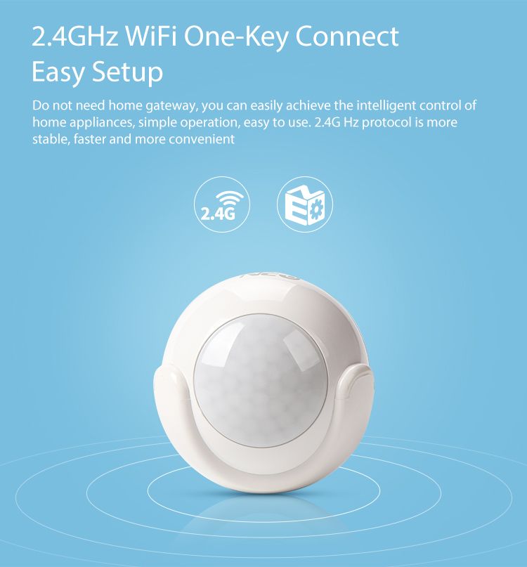 NEO-COOLCAM-NAS-PD01W-WiFi-Smart-Mini-PIR-Motion-Detection-Sensor-24GHz-WiFi-One-Key-Connect-Remote--1285299