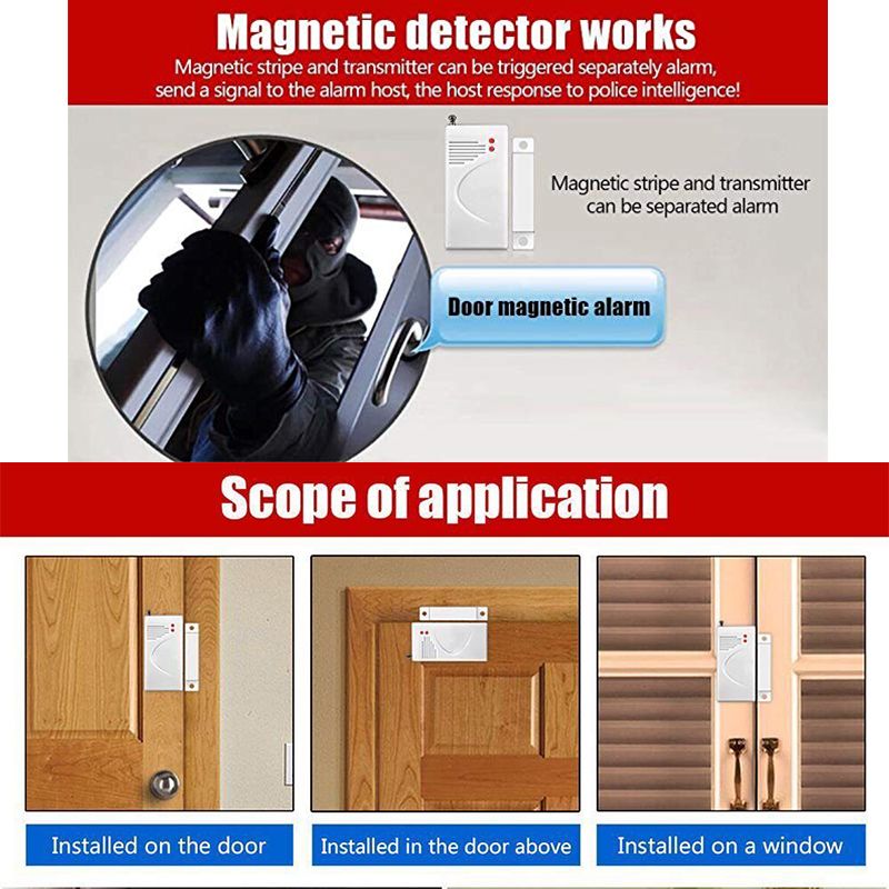 Security-Alarm-System-Magnetic-Sensor-Pro-Wireless-Home-Window-Door-Burglar-1524964