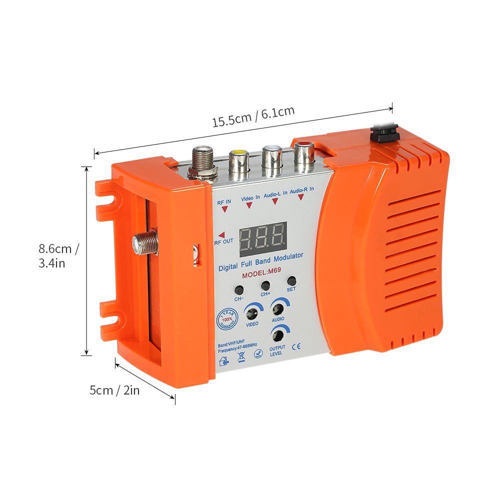 Auto-RF-Modulator-Compact-RF-Modulator-Audio-Video-TV-Converter-RHF-UHF-Signal-Amplifier-AC230V-1359306