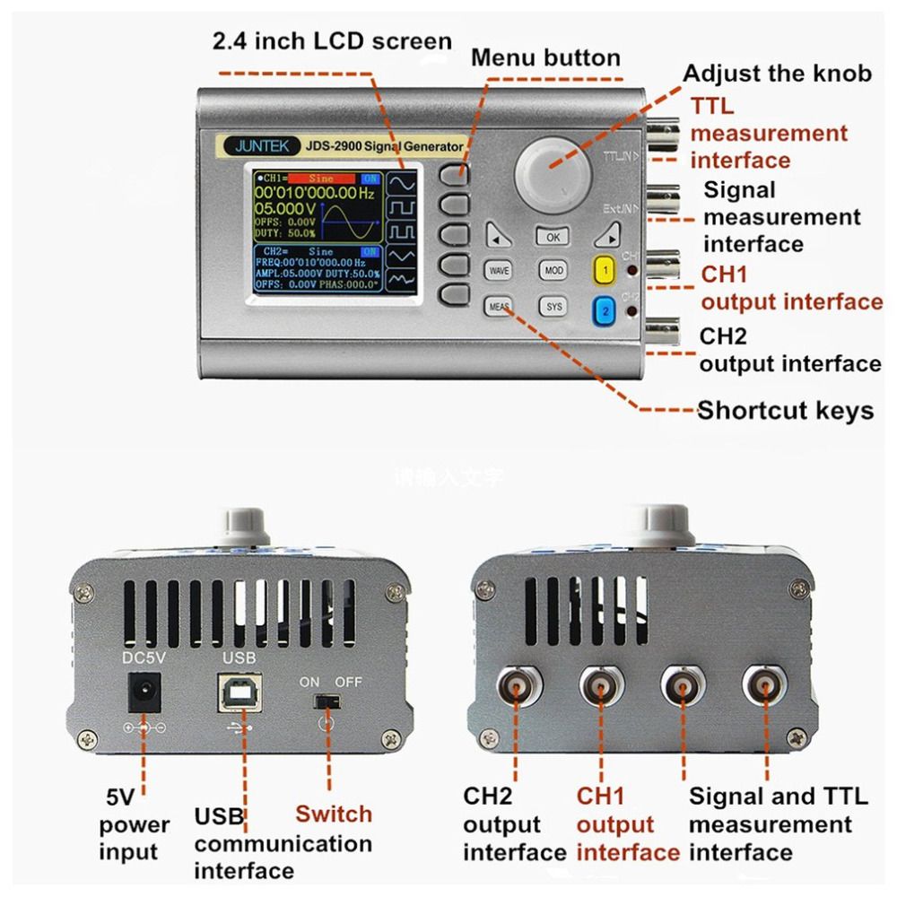 JDS2900-60MHz-Signal-Generator-Digital-Control-Dual-channel-DDS-Function-Signal-Generator-Frequency--1731757