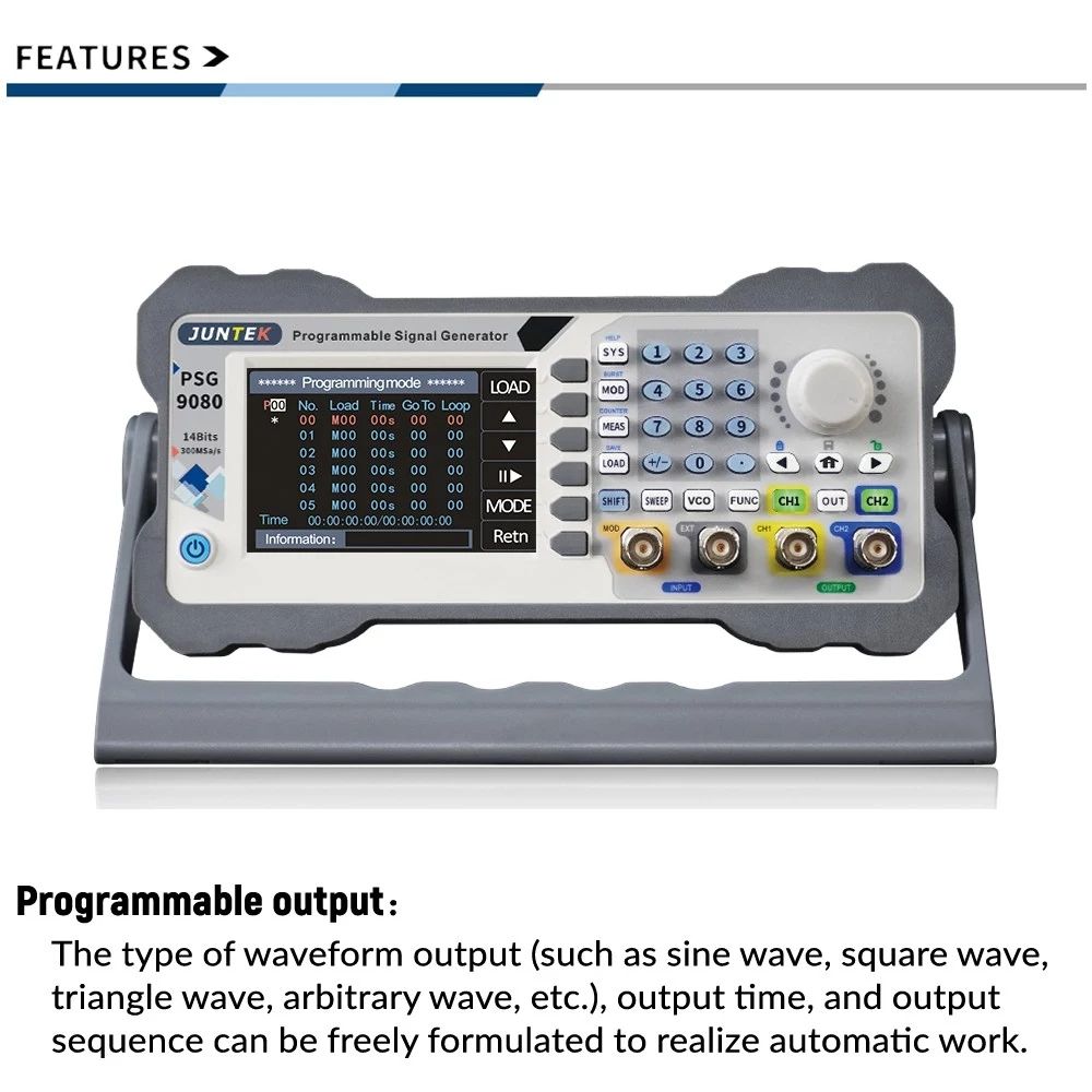 JUNTEK-PSG9080-1nHz-80MHz-Signal-Generator-Dual-Channel-Programmable-Function-Arbitrary-Wave-Source--1722864