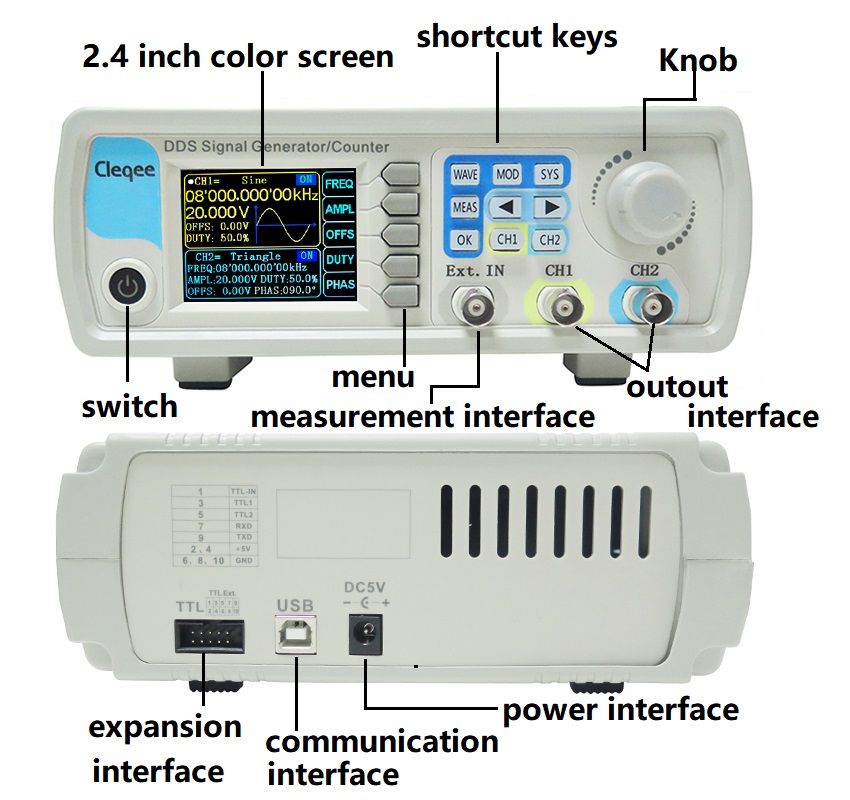 JUNTEKtrade-JDS6600-DDS-Signal-Source-Dual-Channel-Arbitrary-Wave-Function-Generator-Frequency-Count-1148682