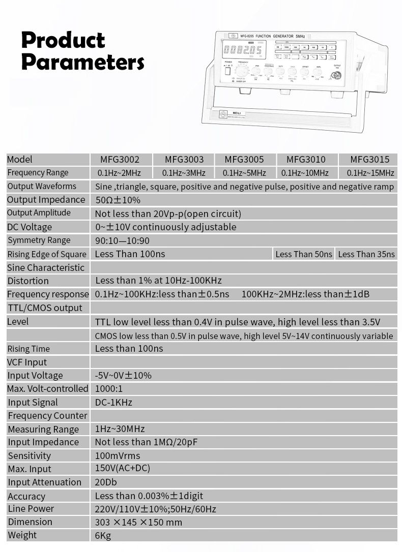 MFG-3010-10MHz-Function-Generator-01Hz--10MHz-Signal-Generator-High-Frequency-Function-Generator-wit-1552873