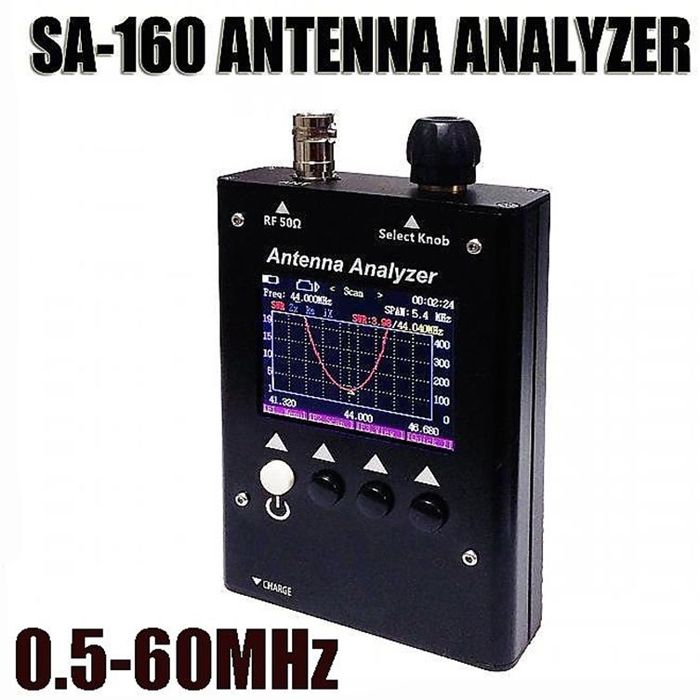 SURECOM-SA-160-05-60MHz-Colour-Graphic-Antenna-Annalyzer-SWR-Impedance-Antenna-Tester-1170136
