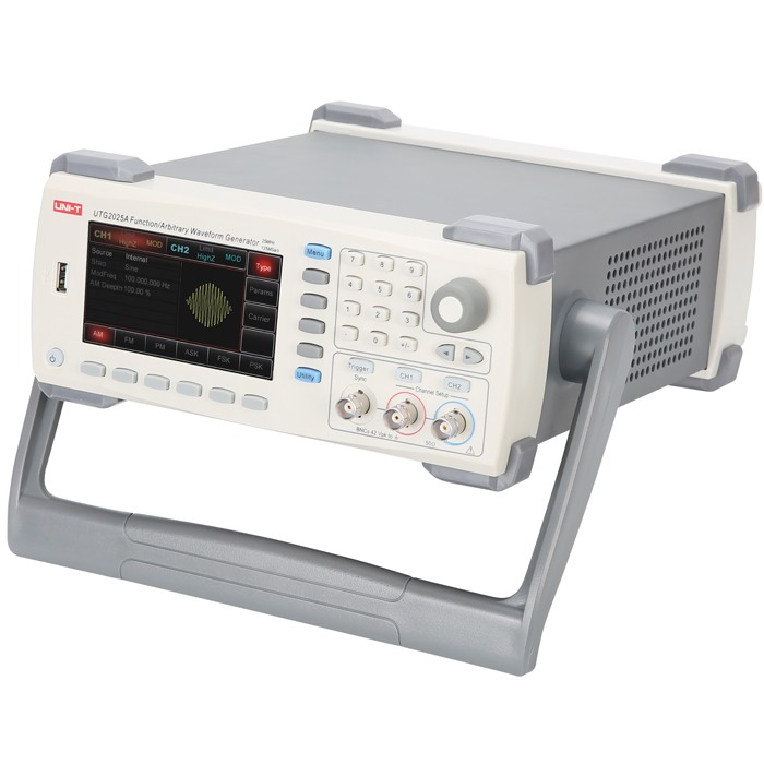 UNI-T-UTG2025A-25MHz-USB-Dual-Channels-Signal-Function-Arbitrary-Waveform-Generator-200MSas-43inch-T-1105511