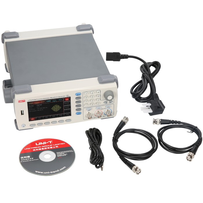 UNI-T-UTG2025A-25MHz-USB-Dual-Channels-Signal-Function-Arbitrary-Waveform-Generator-200MSas-43inch-T-1105511