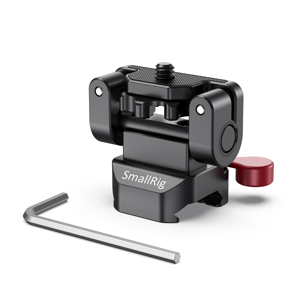 SmallRig-2100-Camera-Monitor-Stabilizer-EVF-Holder-Mount-with-Clamp-Can180-Degree-Adjustment-of-Moni-1739700