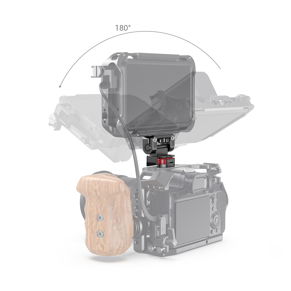SmallRig-2100-Camera-Monitor-Stabilizer-EVF-Holder-Mount-with-Clamp-Can180-Degree-Adjustment-of-Moni-1739700