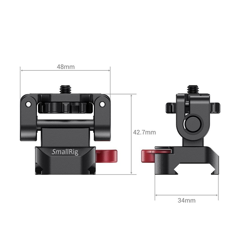 SmallRig-2100-Camera-Monitor-Stabilizer-EVF-Holder-Mount-with-Clamp-Can180-Degree-Adjustment-of-Moni-1739700