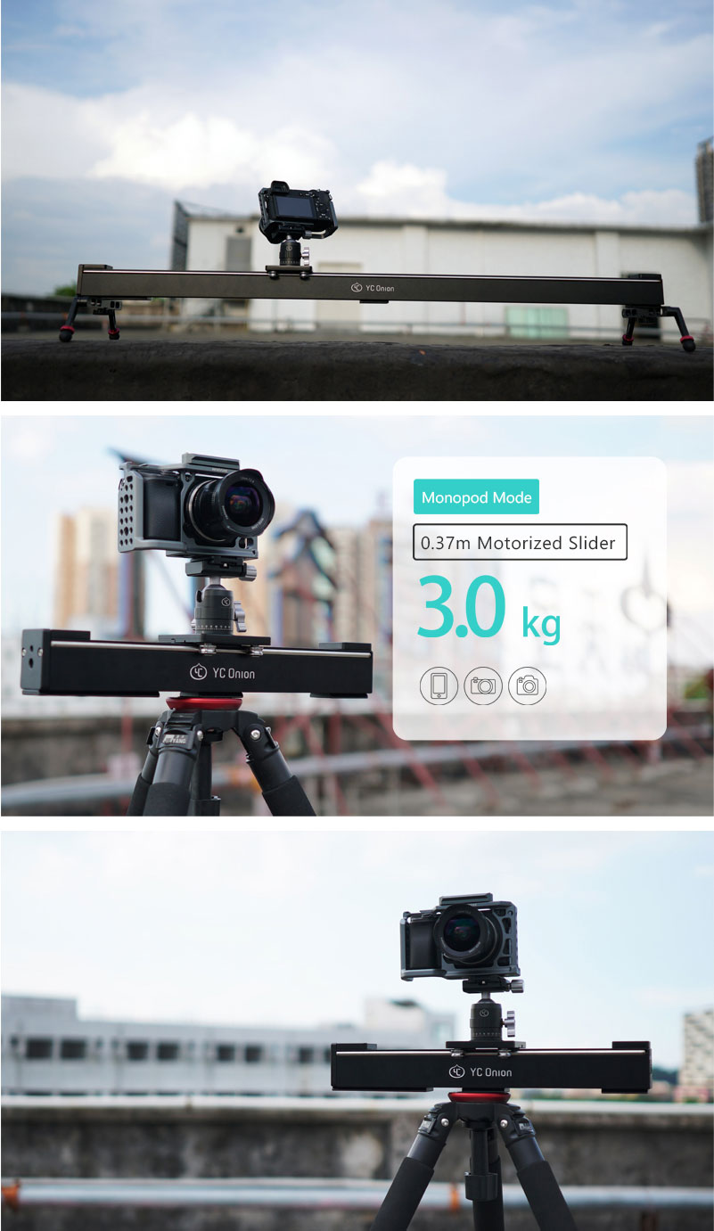 YC-Onion-37CM-Aluminum-Motorized-bluetooth-APP-Control-Slider-Dolly-Stabilizer-1347653