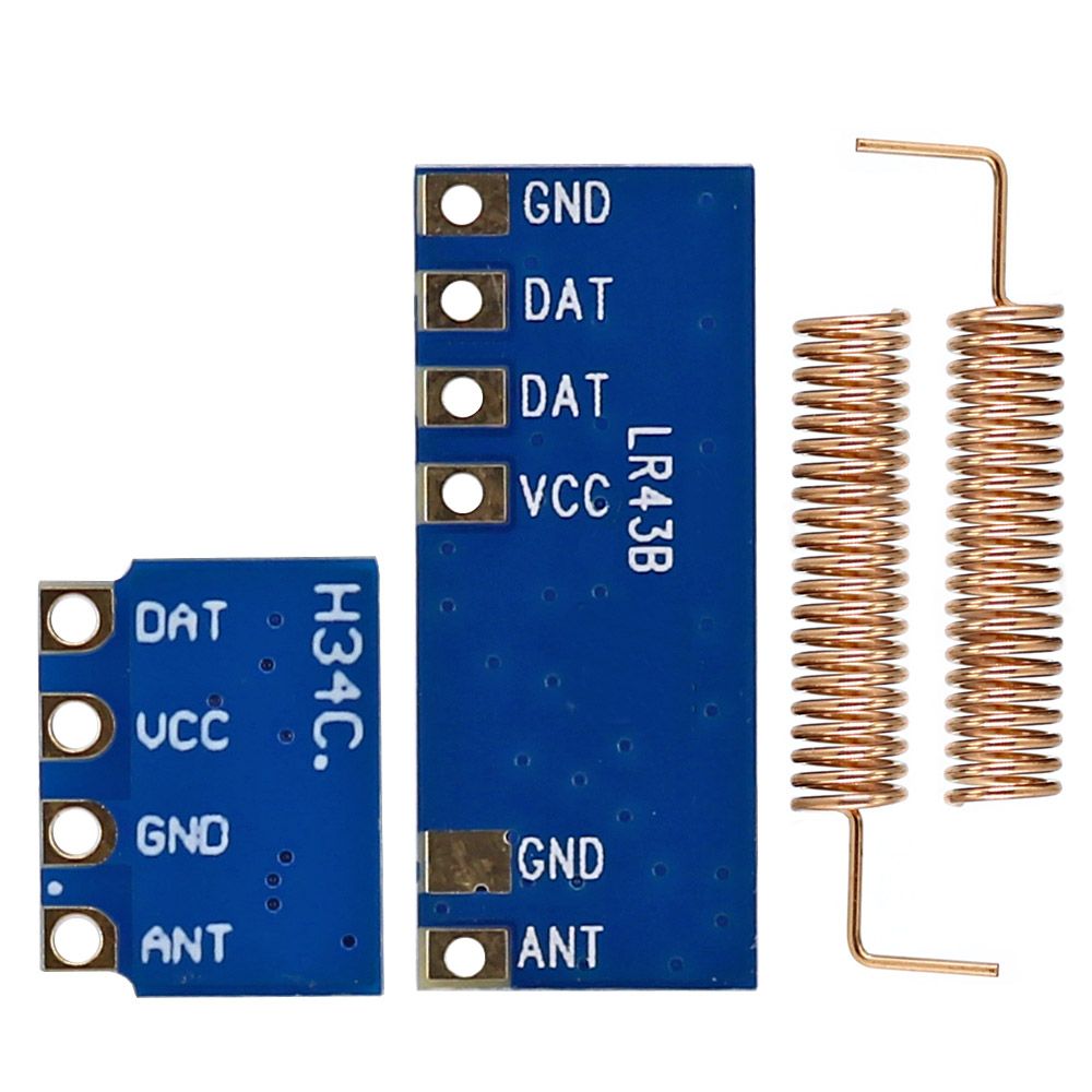 10pcs-433MHz-Wireless-Transceiver-Kit-Mini-RF-Transmitter-Receiver-Module--20PCS-Spring-Antennas-OPE-1668873