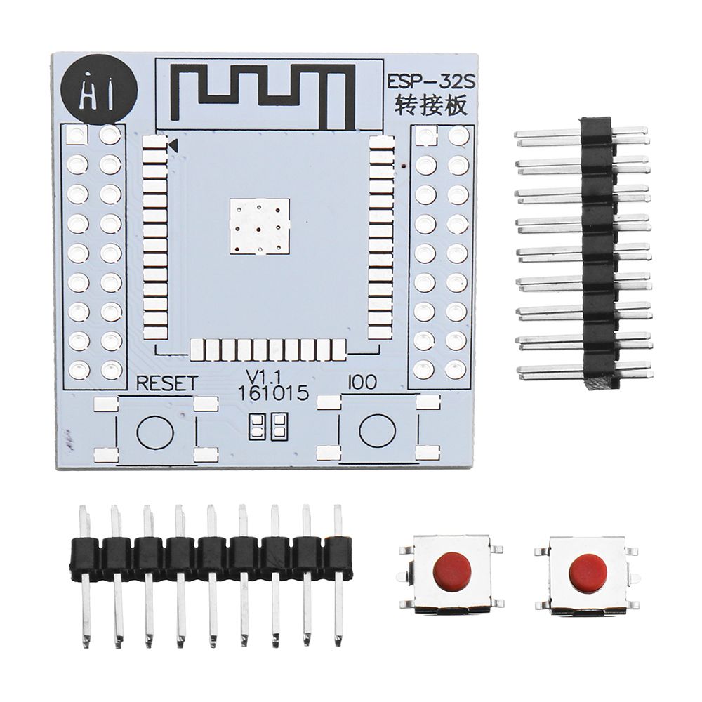 10pcs-ESP-32S-Matching-Adapter-Board-WIFI-bluetooth-Module-ESP-WROOM-32-Module-For-DIP-1380678